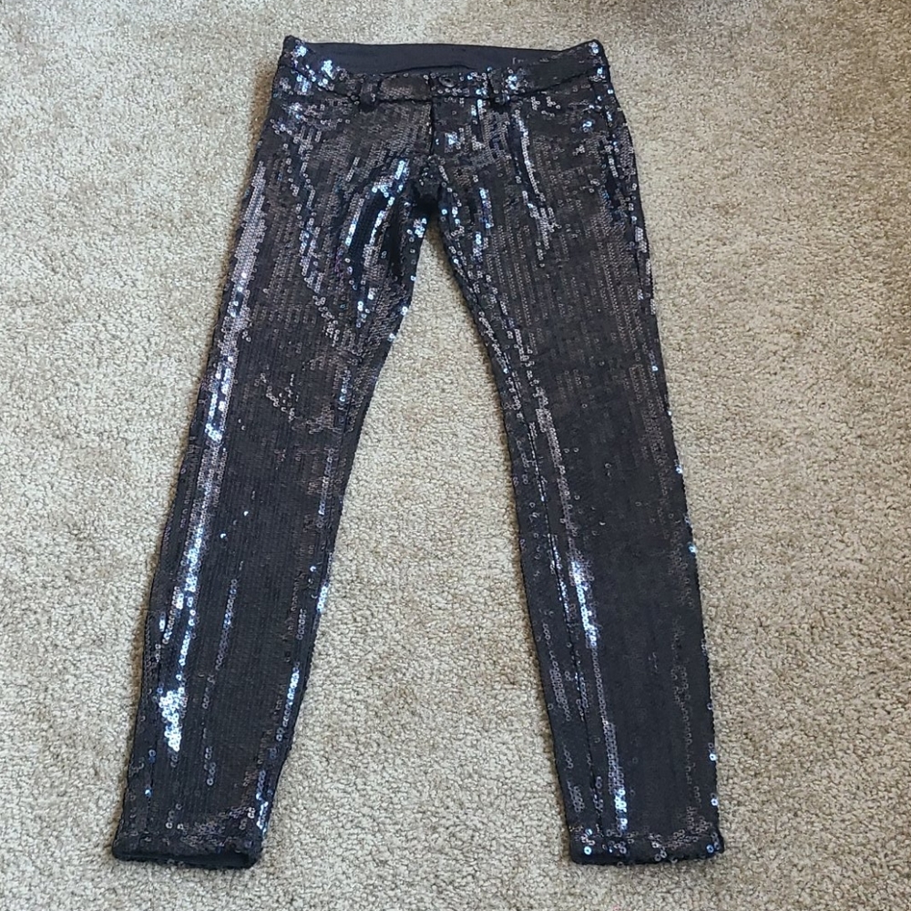 Sequin pants
